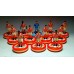 Subbuteo Andrew Table Soccer Olympiacos 100 Years Golden edition team with Special WSB Bases